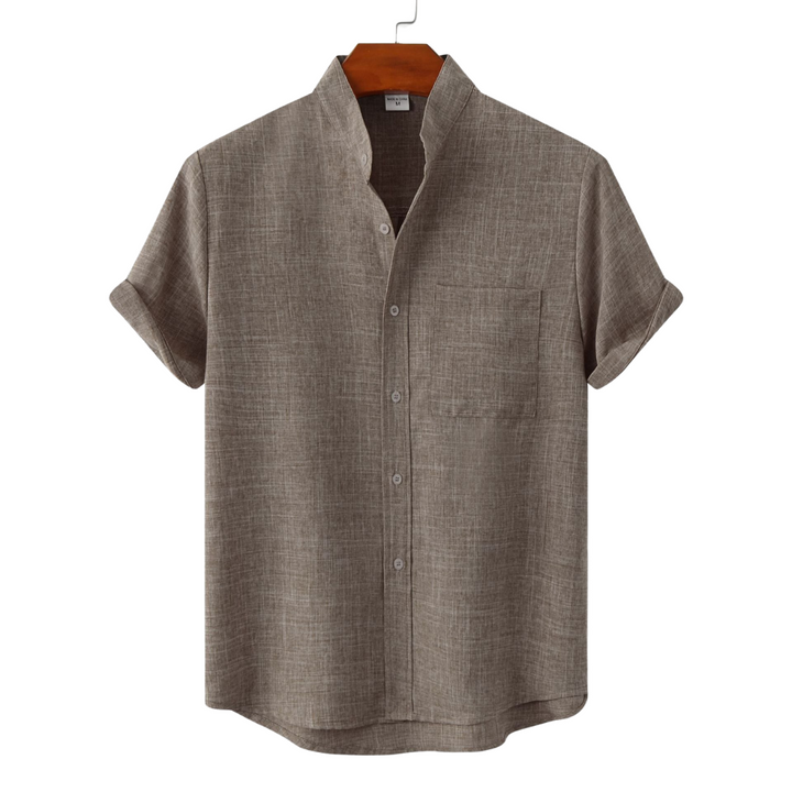 Toulouse™ | Chemise en coton unie avec boutons