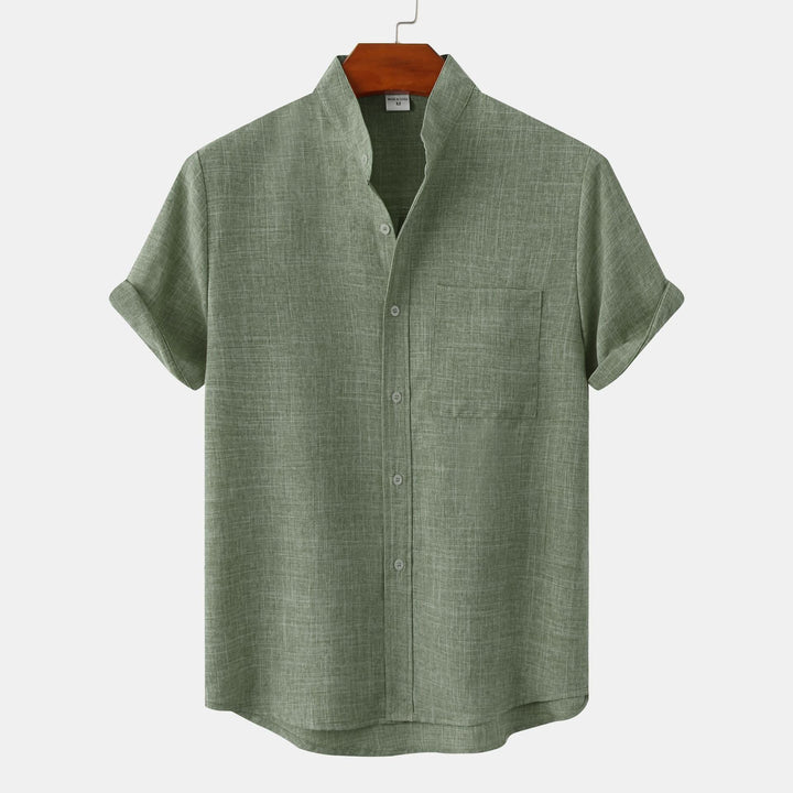 Toulouse™ | Chemise en coton unie avec boutons