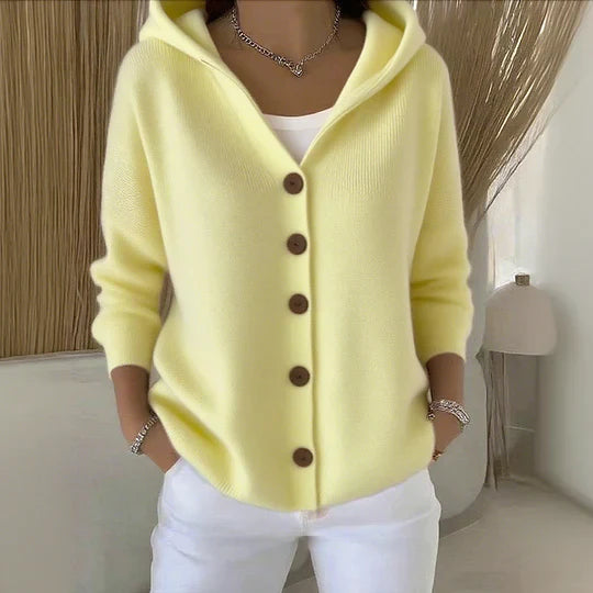 Felicia | Cardigan tendance à capuche