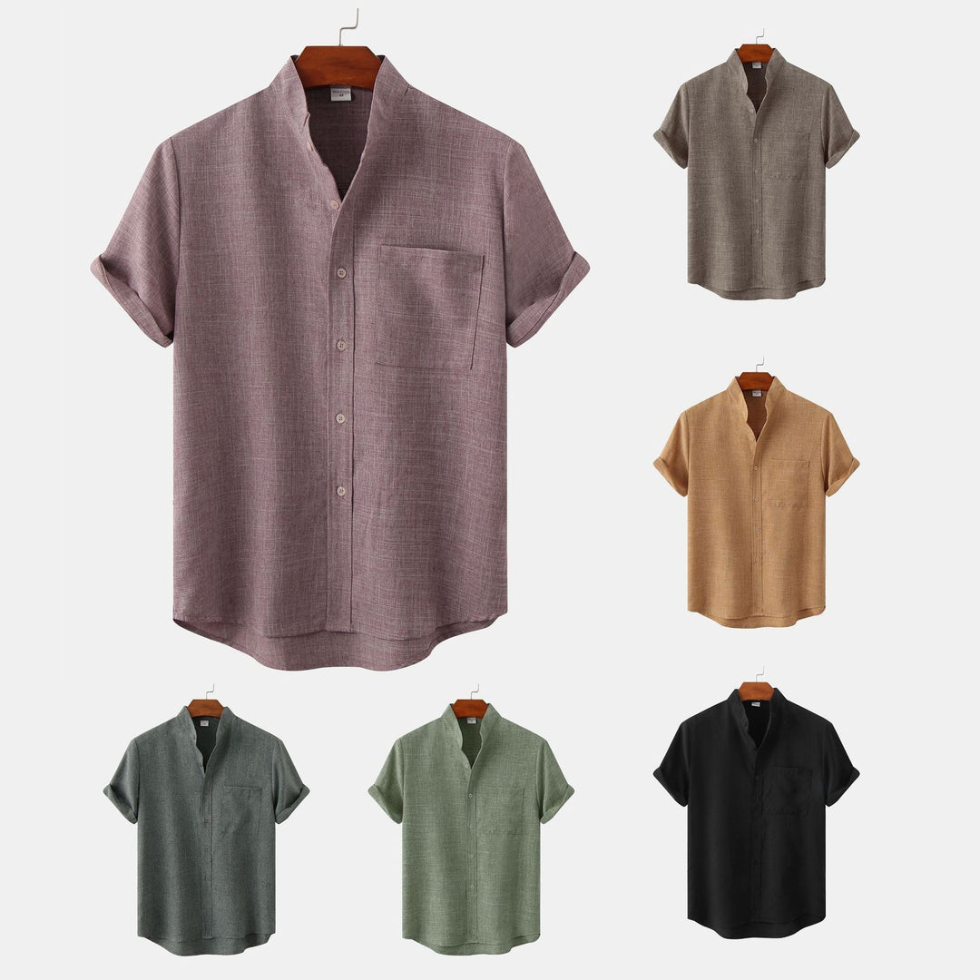 Toulouse™ | Chemise en coton unie avec boutons