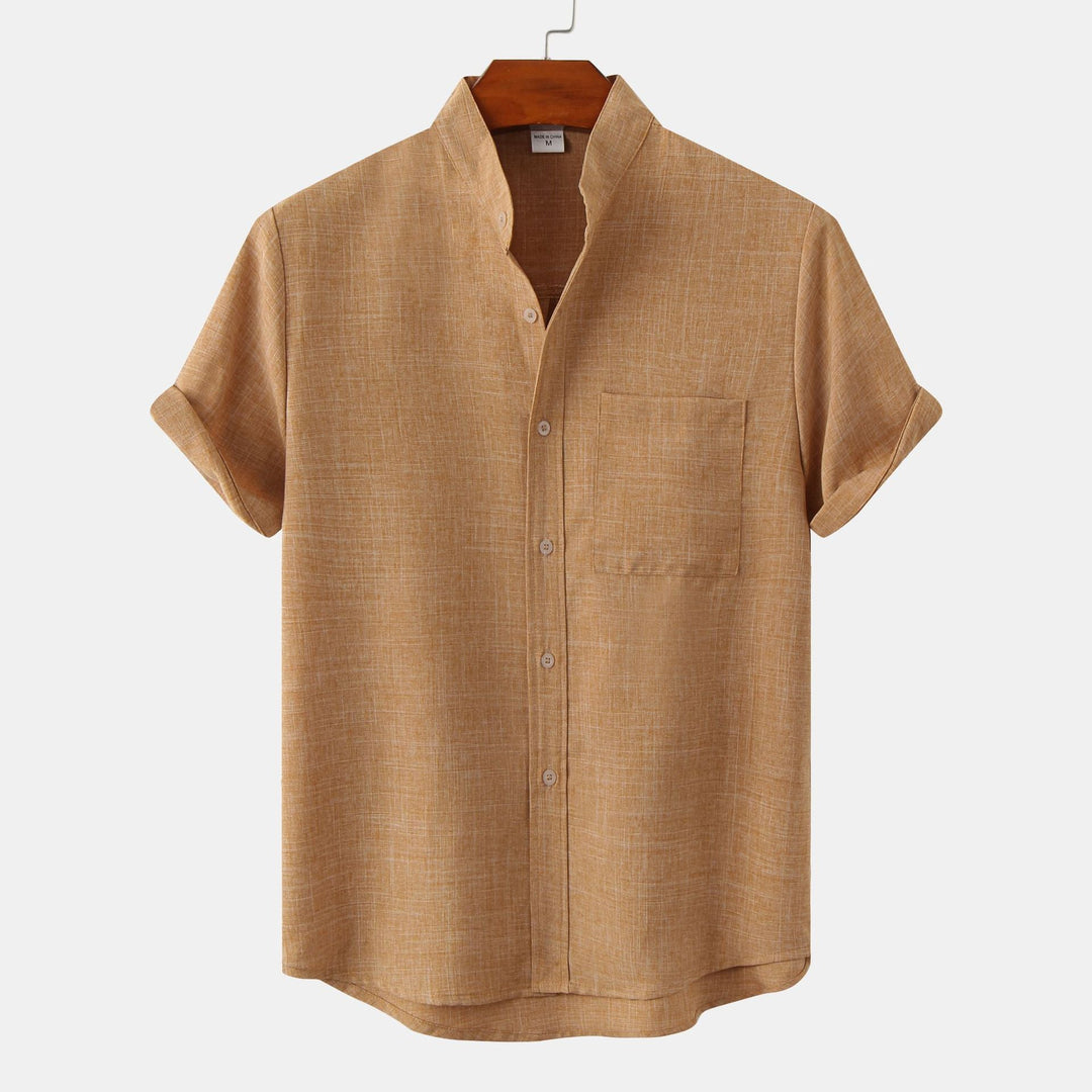 Toulouse™ | Chemise en coton unie avec boutons