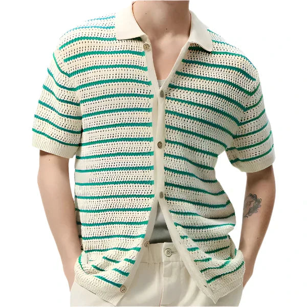 Toulouse™ | Marbella - Chemise boutonnée en tricot