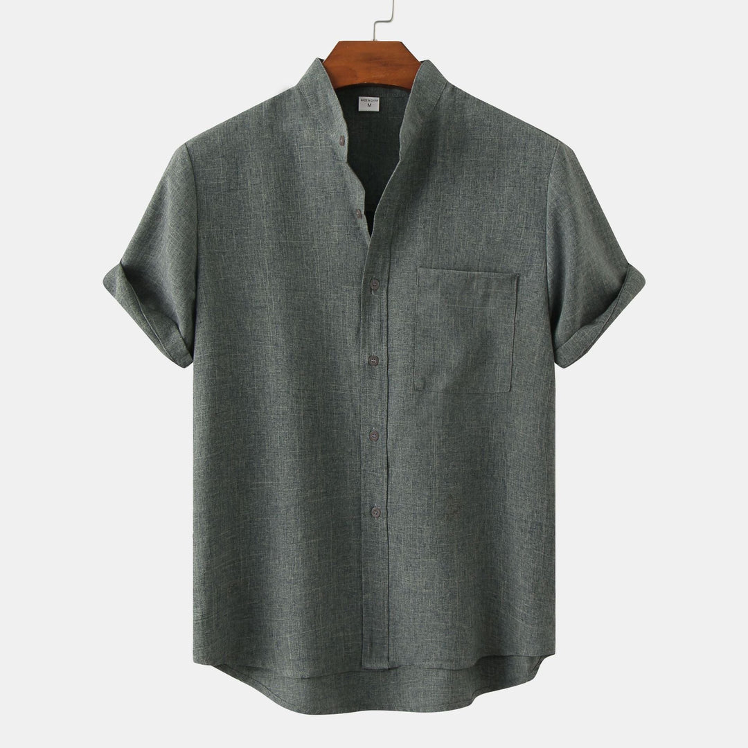 Toulouse™ | Chemise en coton unie avec boutons