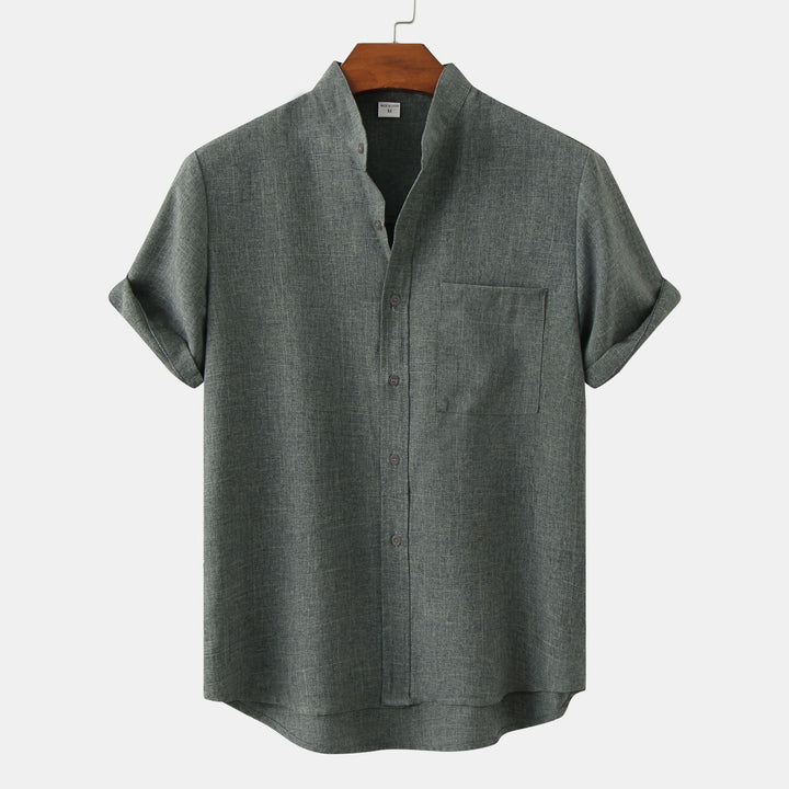 Toulouse™ | Chemise en coton unie avec boutons