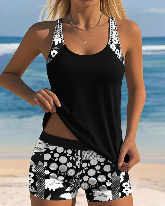 Yara - Maillot de bain sportif avec boxer I Dernier jour 80% de réduction !