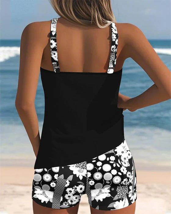 Yara - Maillot de bain sportif avec boxer I Dernier jour 80% de réduction !