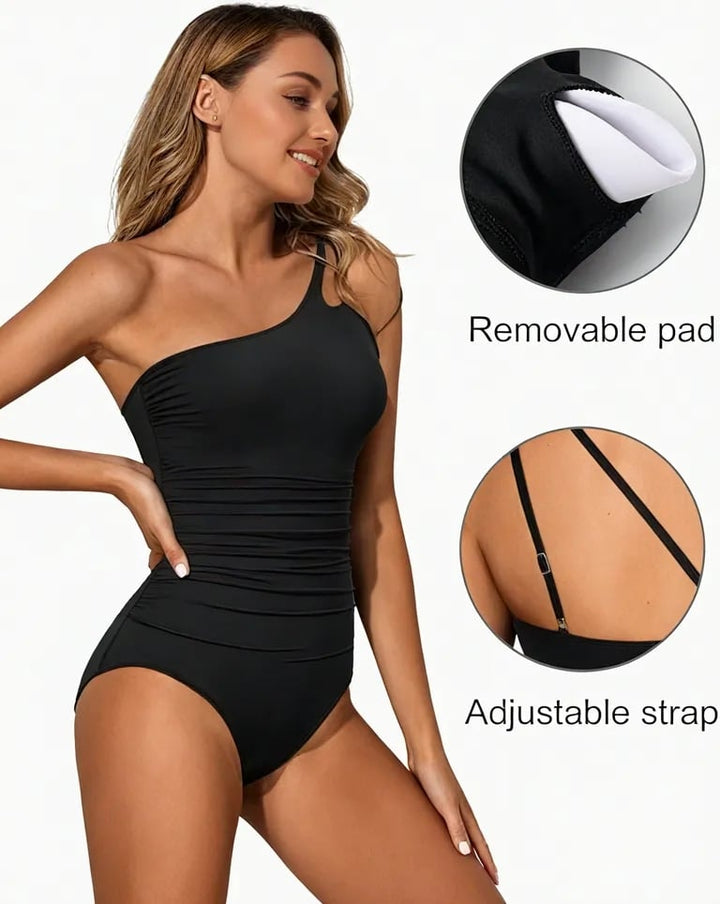 Grace | Maillot de bain une épaule - Dernier jour 80% de réduction !