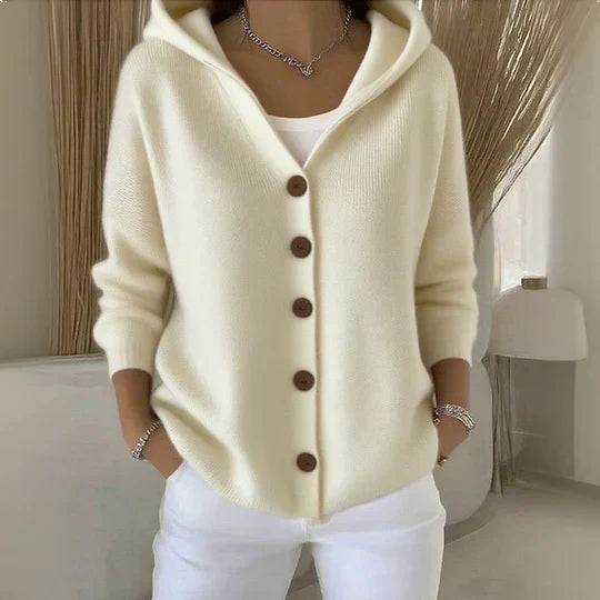 Felicia | Cardigan tendance à capuche