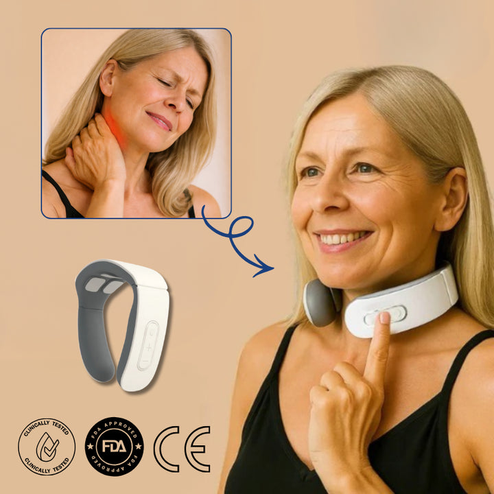 NeuroRelease™ Soulagement du cou | Élimine 92 % des tensions cervicales, maux de tête et picotements en 10 minutes