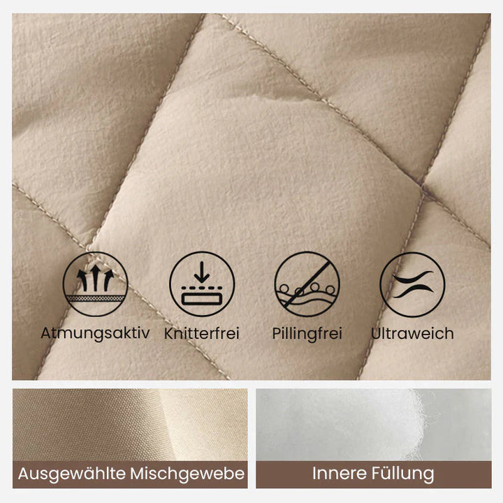 ⏳Offre à durée limitée : 50 % de réduction💥Veste matelassée patchwork tricotée pour femme
